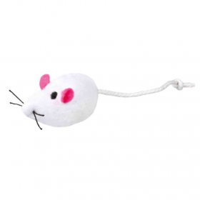 Плюшена котешка играчка Trixie Set mice комплект от 2 броя мишки с котешка трева